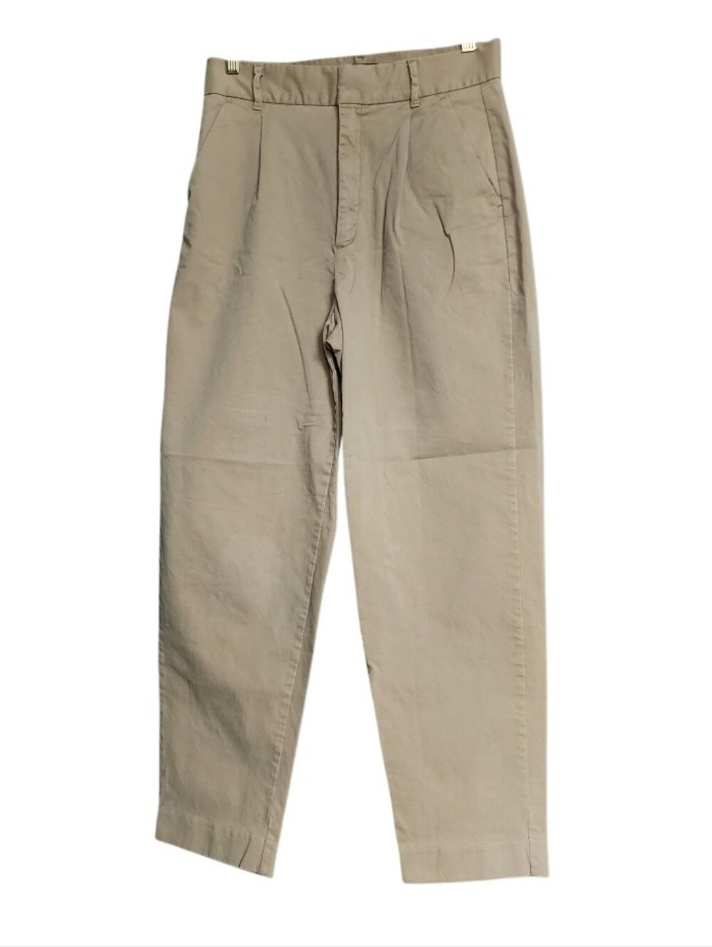 Tailored Beige Women's Trousers